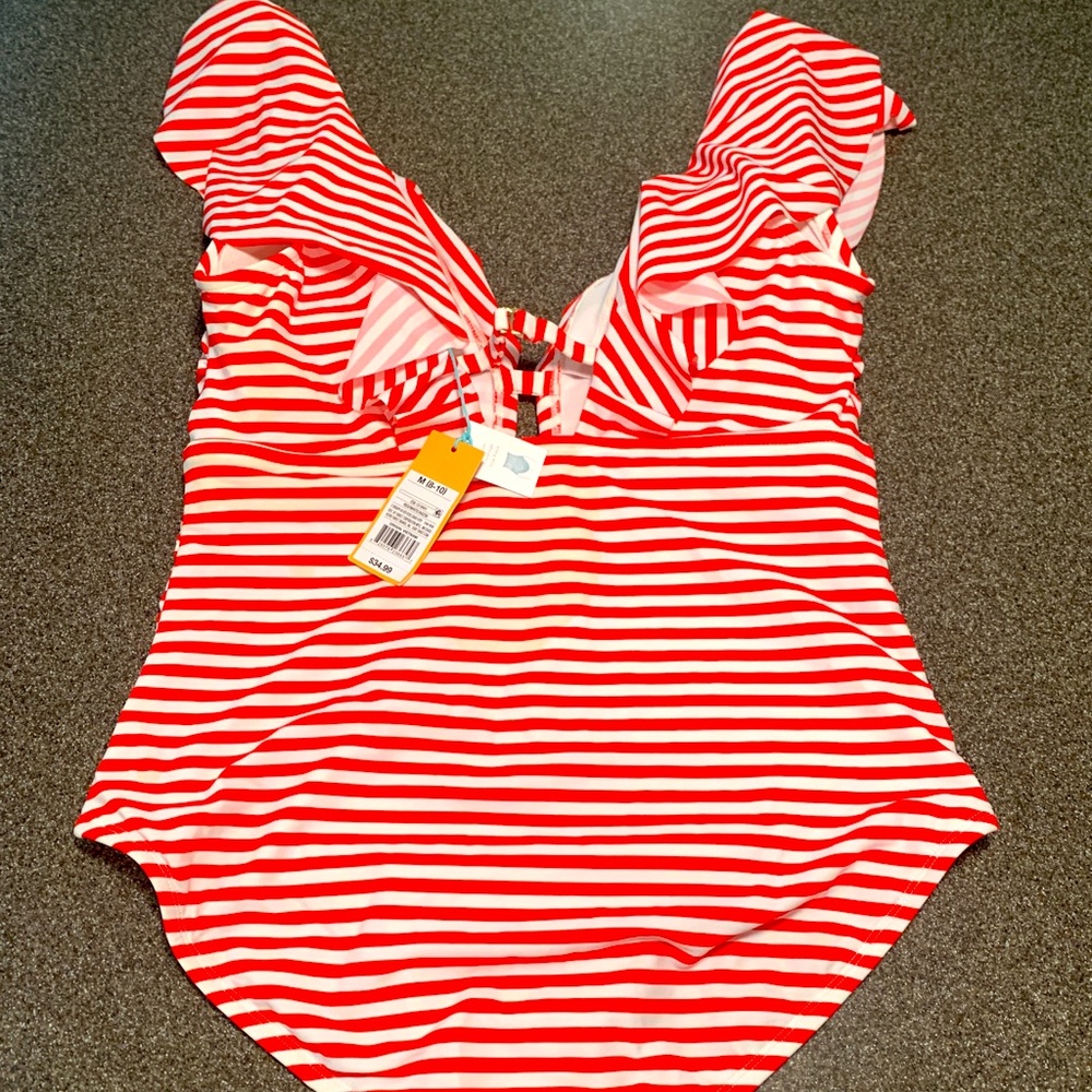 Kona Sol One Piece Bathing Suit NWT Size  Medium (8-10)